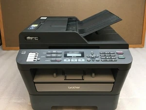 Brother MFC-7460DN all-In-One Mono laser Printer 34.4k Pg Ct w/ 20% Toner *READ* - Afbeelding 1 van 12