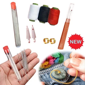 37PCS Sewing Tool Set, Needles Thread Hand Repair Tools, DIY Hand Made CraftSet - Picture 1 of 13