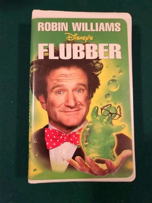 Disney's Flubber VHS Robin Williams Clamshell, Excellent - Image 1 of 4