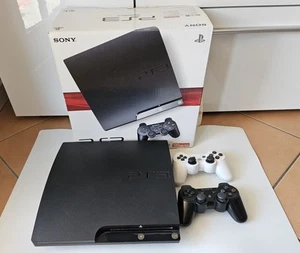 Console Sony PLAYSTATION 3 Slim 120 GB + Controller PS3 Completa Box - Imagen 1 de 6
