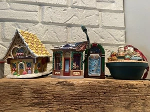 Hallmark Christmas Ornaments Set Of 9 Light & Sound - Picture 1 of 24