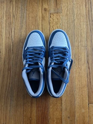 Jordan 1 Low True Blue Cement Talla 8.5 Foto 1 de 4