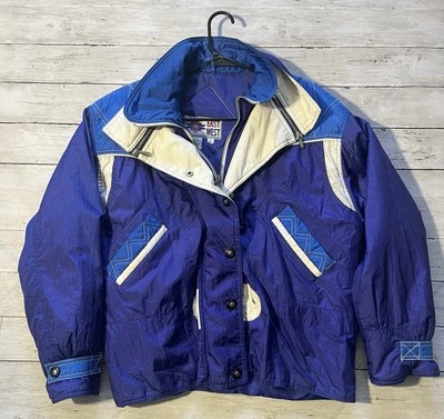 Vintage 90s Retro East West Jacket Padded Shoulders - Image 1 of 4
