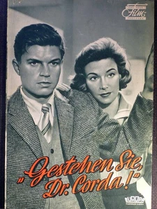 Gestehen Sie, Dr. Corda! - Das neue Film-Programm - DNF ungelocht (47/16) - Picture 1 of 1