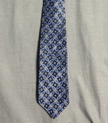 Галстук Concepts By Claiborne 100% шелк офис опрятный банкет танец папа дедушка - Изображение 1 из 4