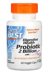 Doctor's Best probiótico digestivo con LactoSpore, 60 cápsulas vegetales - Imagen 1 de 2