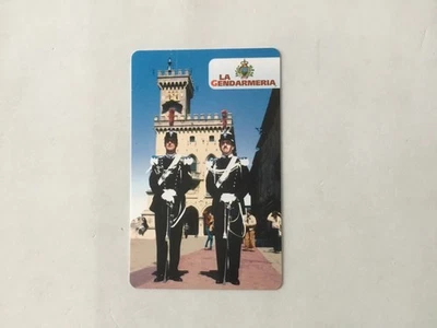San Marino Carte Téléphonique ..Neuf. La Gendarmerie - Image 1 of 2