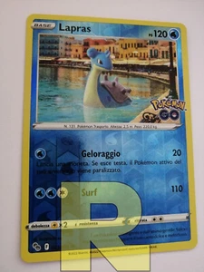 Lapras ® Pokemon GO 023/078 ® Reverse Holo Foil ® Pokemon ® Italian - Picture 1 of 2