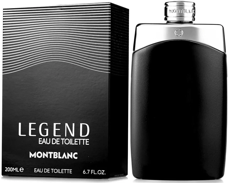 Colônia masculina Mont Blanc Legend by Mont Blanc Eau de Toilette 6,7 / 6,8 oz nova na caixa - Imagem 1 de 1