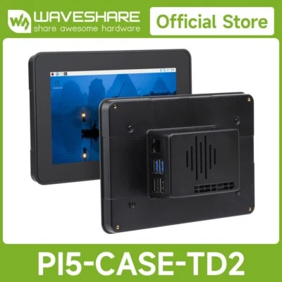 Waveshare Protective Case For Raspberry Pi 7inch Touch Display 2 Raspberry Pi 5 - Image 1 of 4