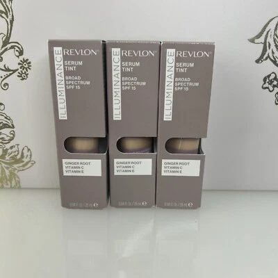 Revlon Illuminance Serum Tint Color: Buff ￼ Beige 209 Size: 0.94 oz Lot Of (3) - Image 1 of 4