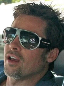 BRAD PITT DOLCE & GABBANA DG2064 253/8G 65015 125 3N GUNMETAL SUNGLASSES - Picture 1 of 10