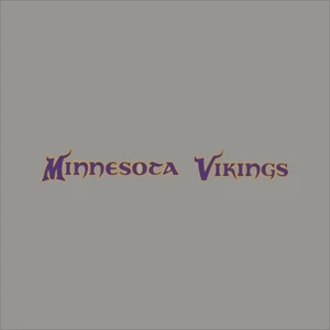 Calcomanía de vinilo deportiva Minnesota Vikings #8 NFL Team Pro Sports ventana pared para automóvil - Imagen 1 de 4