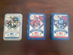 Lote de 3 latas de fútbol Donruss Preferred 1997 - Imagen 1 de 5