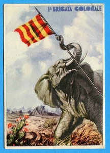 BONGA / GALLA E SIDAMA guller - cartolina I° BRIGATA COLONIALE(287403) - Imagen 1 de 2