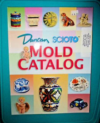 Catálogo de moldes de cerámica Scioto/Duncan de colección 2003 y lista de precios 172 páginas excelente Pre propio Foto 1 de 4