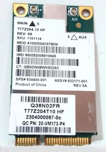 SIERRA SANS FIL MC8355 PROCESS WWAN 3G GPS MINI-PCI - Bild 1 von 1