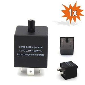 Flasher Relay LED Suitable 3 Pole 12V 0.02-20A Flasher Indicator Adjustable CF14KT - Picture 1 of 1