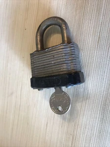 Abus No. 41 Padlock with Key 45 mm Vintage Germany With Key - Picture 1 of 5