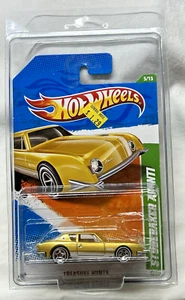 Hot Wheels T-Hunt 5/15 (2010) Gold Studebaker Avanti Toy Car 55/244 - Picture 1 of 4