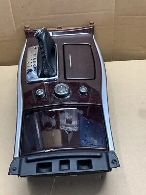2013-2017 INFINITI M37 Q70 M56 CENTER CONSOLE SHIFTER CUP HOLDER ASH wood grain - Image 1 of 4