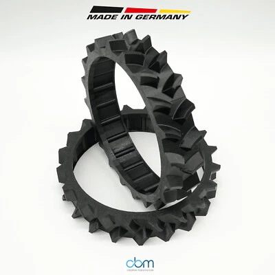 CREATIVE MANUFACTURE Profilo ruota per WORX M500 M700 M1000 Landroid gomma all terrain plus flessibile