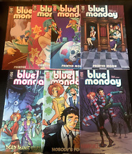 Blue Monday Comic Lot-7 Total Comics