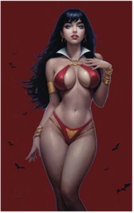 Vampirella: Dark Reflections #1 Will Jack Trade Red Metal Cover Variant NM- - Bild 1 von 5