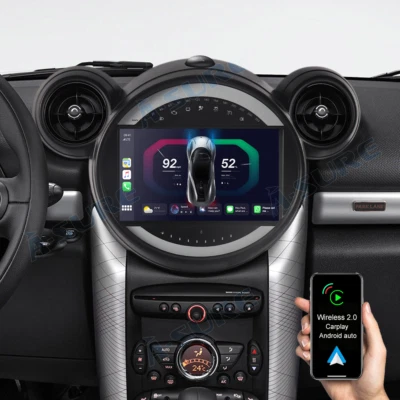 Android 14 Autoradio 2+32G Navi Carplay für BMW MINI COOPER Countryman R60 R61 - Bild 1 von 4