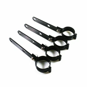 Universal Motorcyclen 28-41MM Headlight Head Light Mount Brackets Fork Holder - Bild 1 von 5
