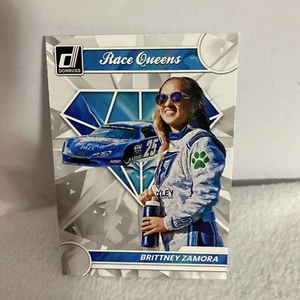 2023 Donruss Racing Race Queens Base #25 Brittney Zamora - Picture 1 of 2
