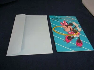 Retro Disney's Minnie Mouse Girls Just Want to Have Fun Friendship Greeting Card - Picture 1 of 4