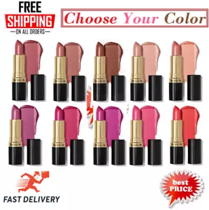 New Revlon Super Lustrous Lipstick with Vitamin E and Avocado Oil 0.15 oz. - Picture 1 of 21