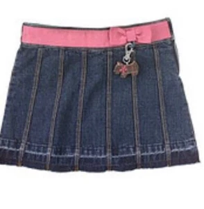 NEW Gymboree SCOTTIE DOG Girl Detective * SZ 4 * Skort SHORTS Skirt BLUE DENIM - Picture 1 of 4
