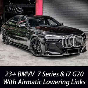 For 23+ BMW 7 SERIES i7 730 740 750 760 G70 AIR SUSPENSION LOWERING KIT LINKAGES - Picture 1 of 9