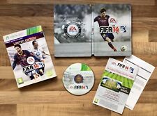 FIFA 14 - XBOX 360 Game LIMITED COLLECTORS STEELBOOK EDITION & SLIP CASE SLEEVE