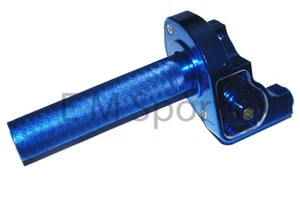 50cc Dirt Pit Bike CNC Twist Throttle Control Blue Parts For Honda XR50 CRF50 - Picture 1 of 1