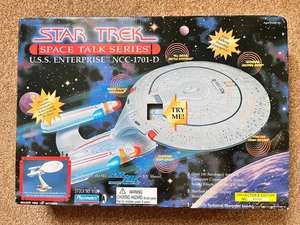 Star Trek Playmates USS Enterprise NCC-1701 Space Talk Series 1995 -MIB Sealed - Bild 1 von 3