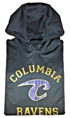 Sudadera con Capucha Pullover Columbia Ravens Negra Manga Larga Sport Tek Adulto Talla XL Foto 1 de 4
