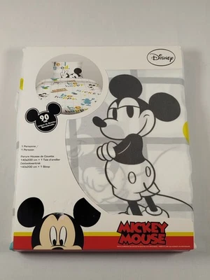 Parure de lit housse couette MICKEY MOUSE disney 140 X 200 cm - Photo 1/3