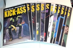 LOTE DE 12 CÓMICS: KICK-ASS #1-12 IMAGE COMICS 2018-2019 ALTA CALIDAD 9,2-9,4 (2 son 9,0) - Imagen 1 de 24