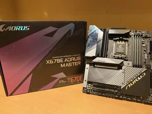 Gigabyte X670E AORUS Master AM5 E-ATX AMD Mainboard - Bild 1 von 4