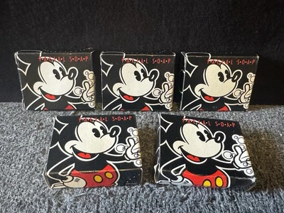 Lot of 5 Vintage Walt Disney Resort Mickey Mouse Club Facial & Bath Soap Bars - Image 1 of 4