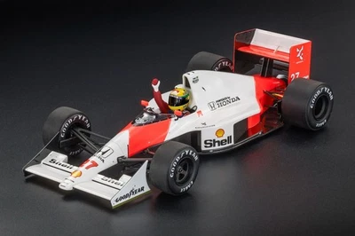 Mclaren MP4/5B Ayrton #27 Winner Monaco Gp 1990 GPWC004 1/18 GP Replicas - Bild 1 von 4