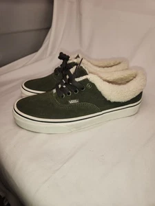 Vans Authentic Sherpa Fleece gefütterte Damen Sneaker Grape Leaf M7/W8,5 - Bild 1 von 6