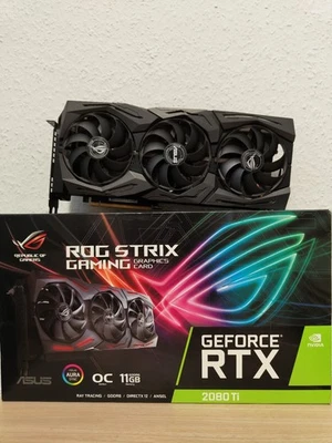 Asus ROG Strix GeForce RTX 2080 Ti OC 11GB DDR6 - Bild 1 von 4