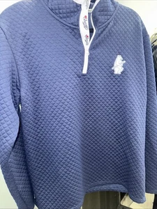 Chicago Cubs Teacher Appreciation Quarter Zip Pullover Blau Größe Medium - Bild 1 von 4