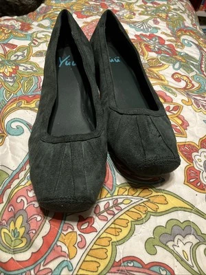 Mocasines sin cordones Yuu "Iberg" de gamuza sintética para mujer talla 8,5 M Foto 1 de 4