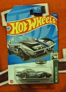 Hot Wheels - 69 COPO Corvette - 05 ZAMAC - Retro Racers 79/250 - Picture 1 of 1