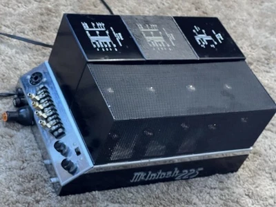 McIntosh MC225 with Tube Cage, McIntosh and Telefunken Tubes - Image 1 of 4